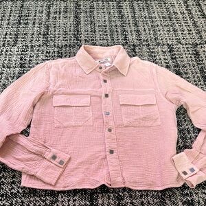 One teaspoon Pink Button-Up Shirt